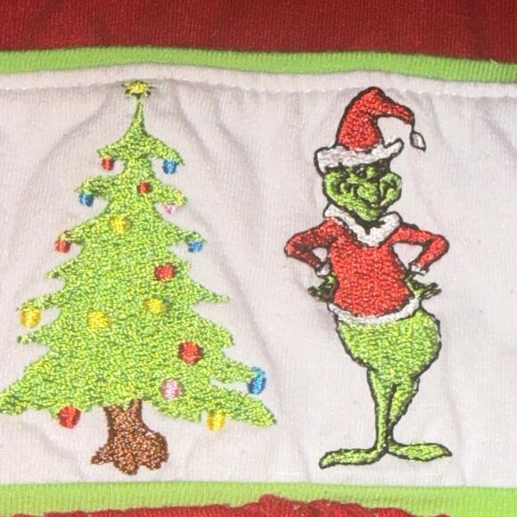 Boutique Grinch & Cindy Lou Who Christmas Romper 12–18M | One Piece Snaps | GUC - Picture 4 of 10